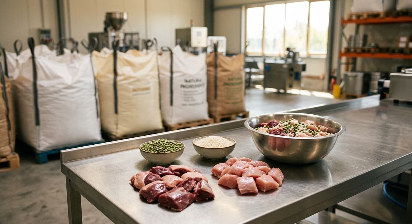 Príprava surovín — big-bag stanice a gravimetrické dávkovanie